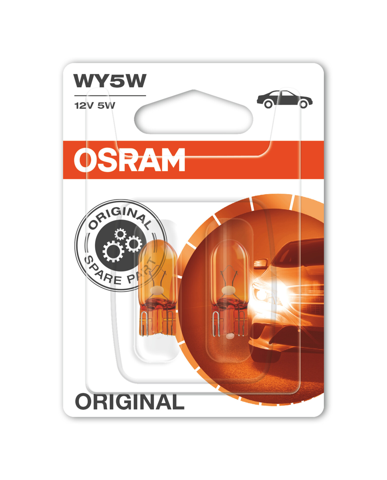 OSRAM WY5W Original 5W (2 Stk.), Art.-Nr. 2827-02B