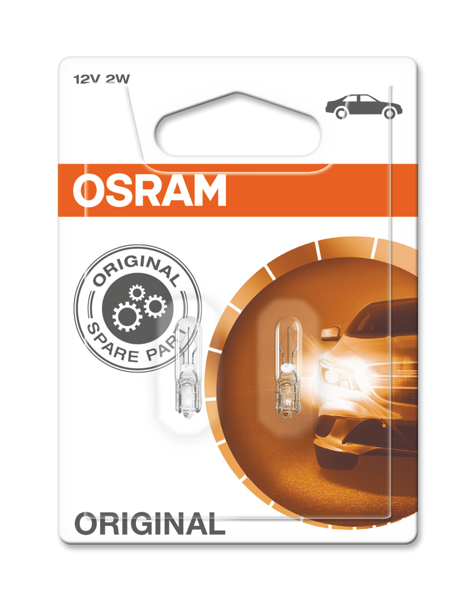 OSRAM W2W Original 2W (2 Stk.), Art.-Nr. 2722-02B