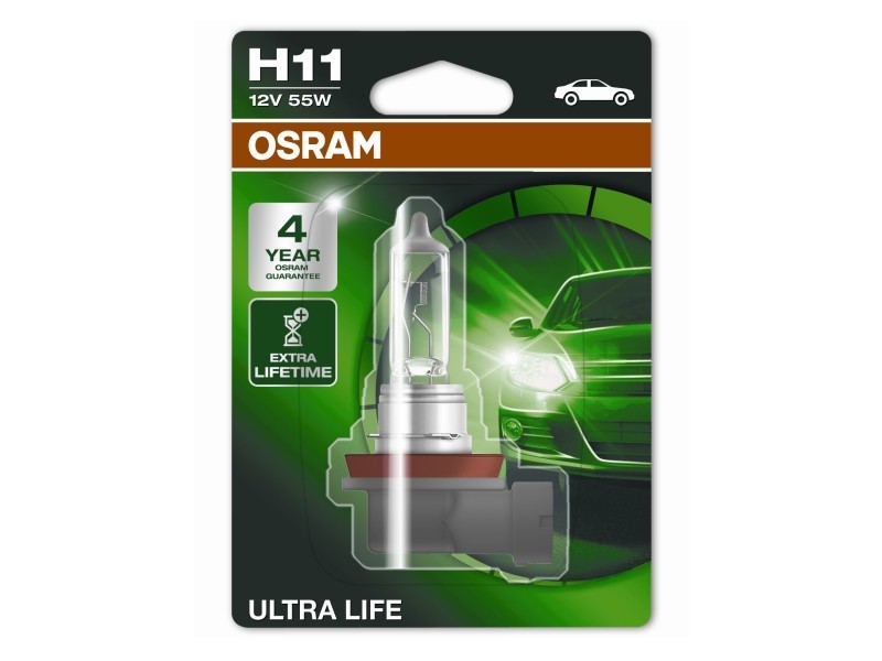 OSRAM H11 Ultra Life 55W (1 Stk.), Art.-Nr. 64211ULT-01B