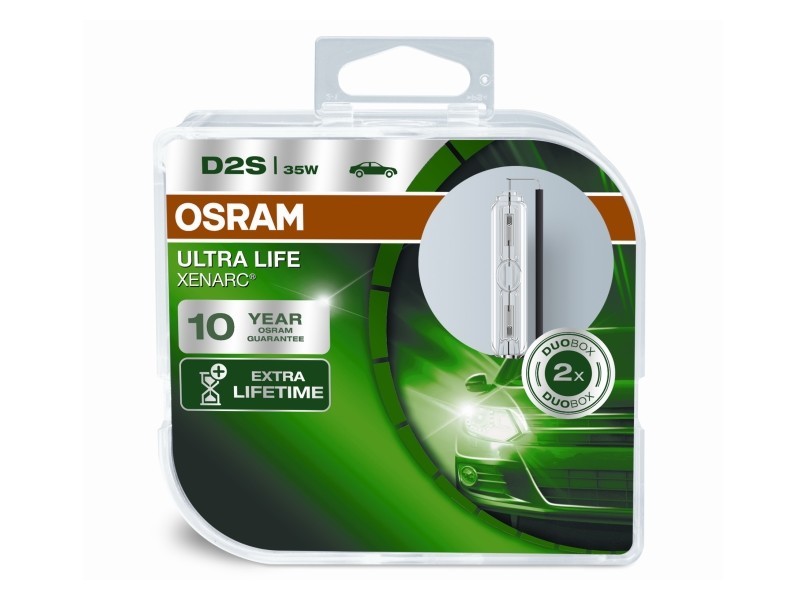 OSRAM D2S Xenarc Ultra Life 35W (2 Stk.), Art.-Nr. 66240ULT-HCB