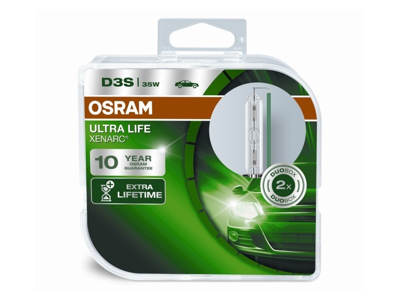 OSRAM D3S Xenarc Ultra Life 35W (2 Stk.), Art.-Nr. 66340ULT-HCB