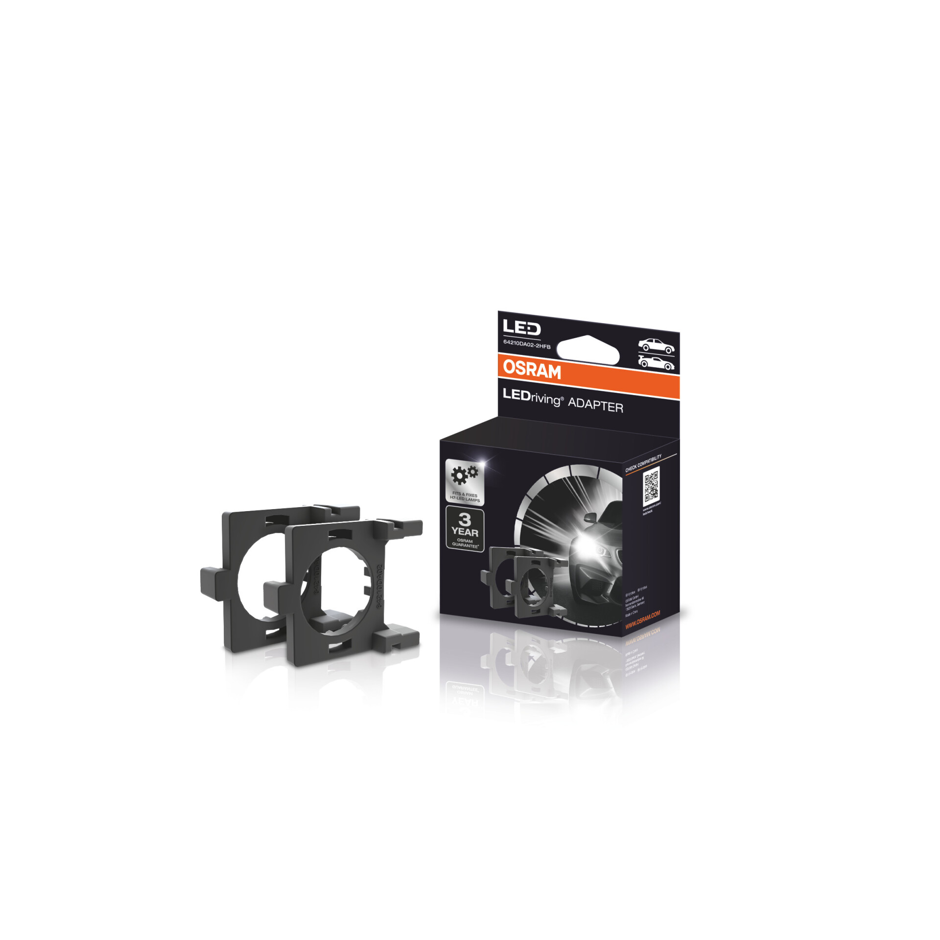 OSRAM LEDriving ADAPTER für NIGHT BREAKER LED 64210DA01-1 (2 Stück)