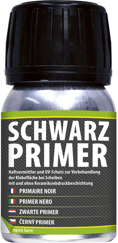 PETEC Primer, Scheibenklebstoff Schwarz 0.03L