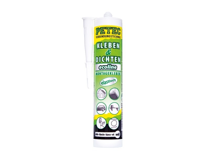 Petec | Karosserie & Dichtmasse weiss (290 ml) aushärtend (94529) für Kleben