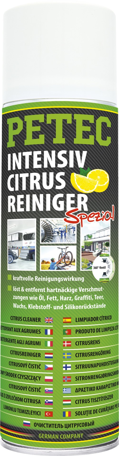 PETEC CITRUSREINIGER 500 ml Transparent 0,5 L (72950)