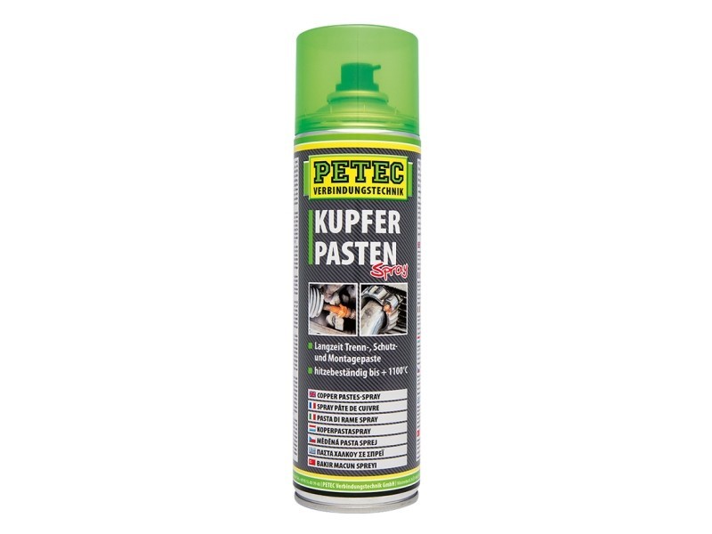 PETEC Kupferfett KUPFERPASTEN SPRAY Kupfer 0,5 L (70350)