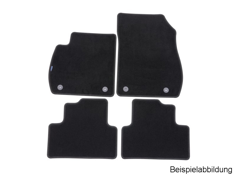 Petex | Passform Fußmatte velour - schwarz (11714604) für BMW Stoffmatte,