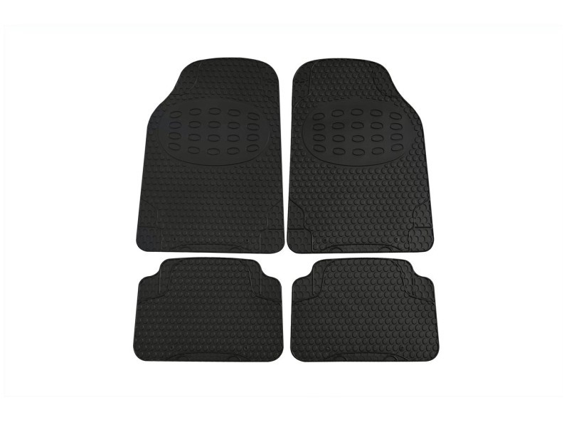 kfz-premiumteile24 KFZ-Ersatzteile und Fußmatten Shop, Gummimatten passend  für VW Tiguan 5N Fußmatten Premium Qualität Gummi Allwetter Matten 4-teilig  schwarz