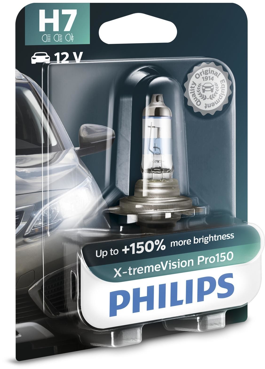 Philips | H7 X-tremeVision Pro150 (1 Stk.) (12972xVPB1)