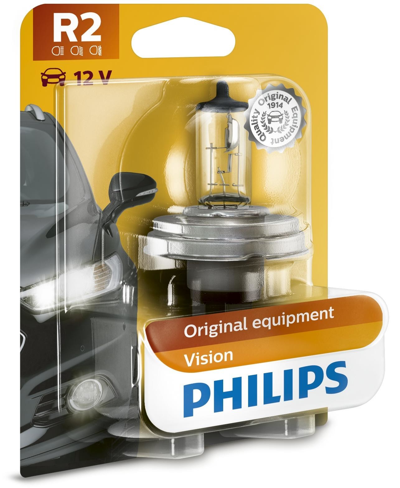 PHILIPS Glühlampe, Fernscheinwerfer Visio (12475B1)