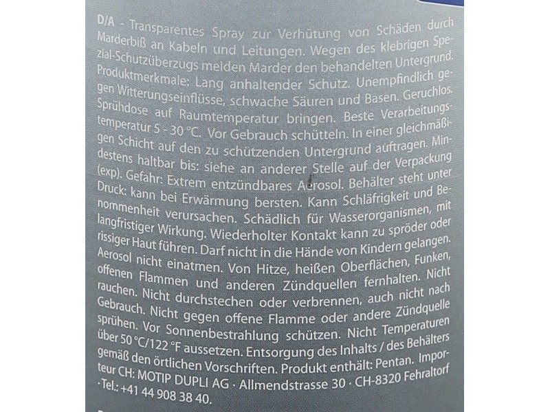 ᐅ Marderschutzspray günstig online kaufen