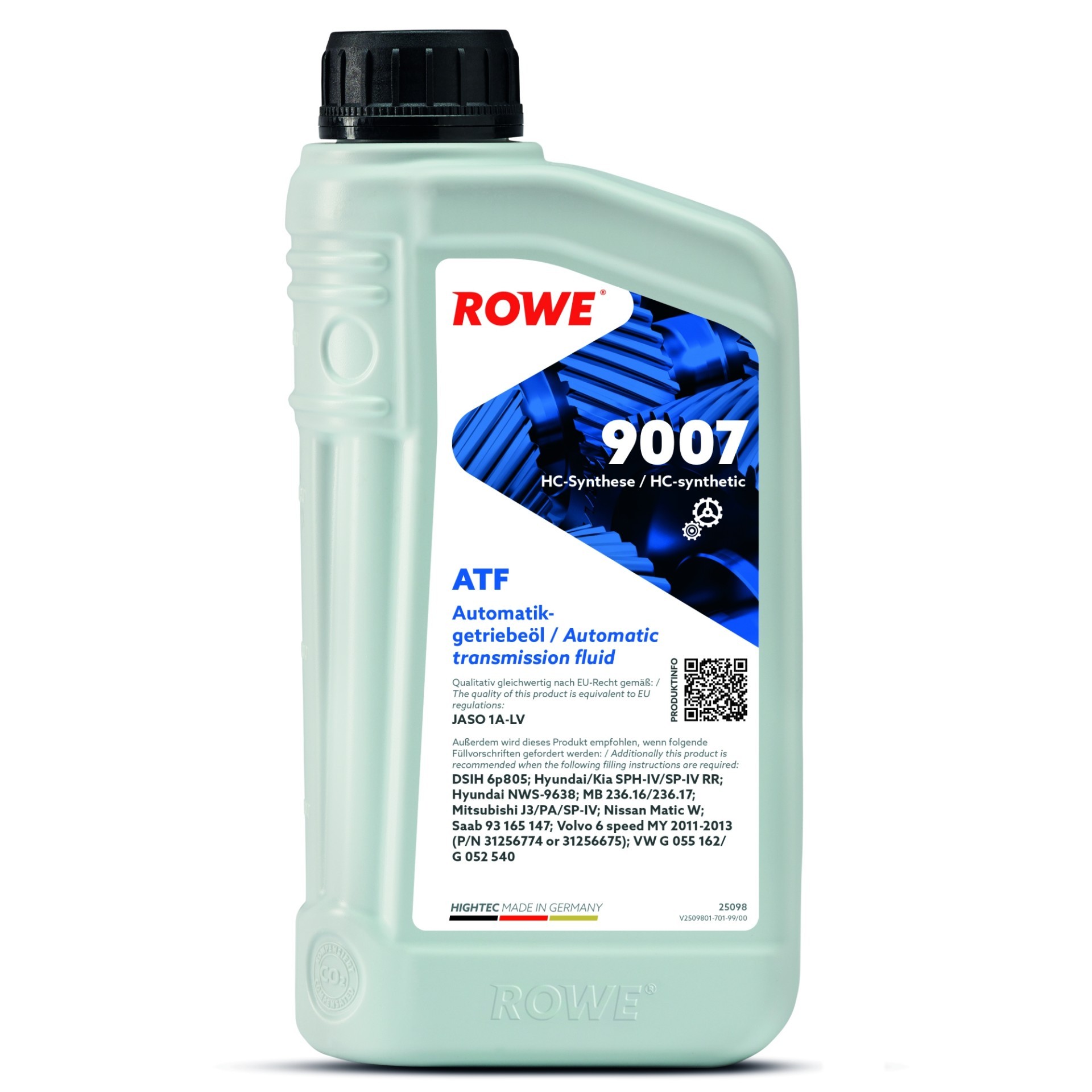 ROWE Automatikgetriebeöl Getriebeöl Teilsynthetiköl 1 L (25098-0010-99)