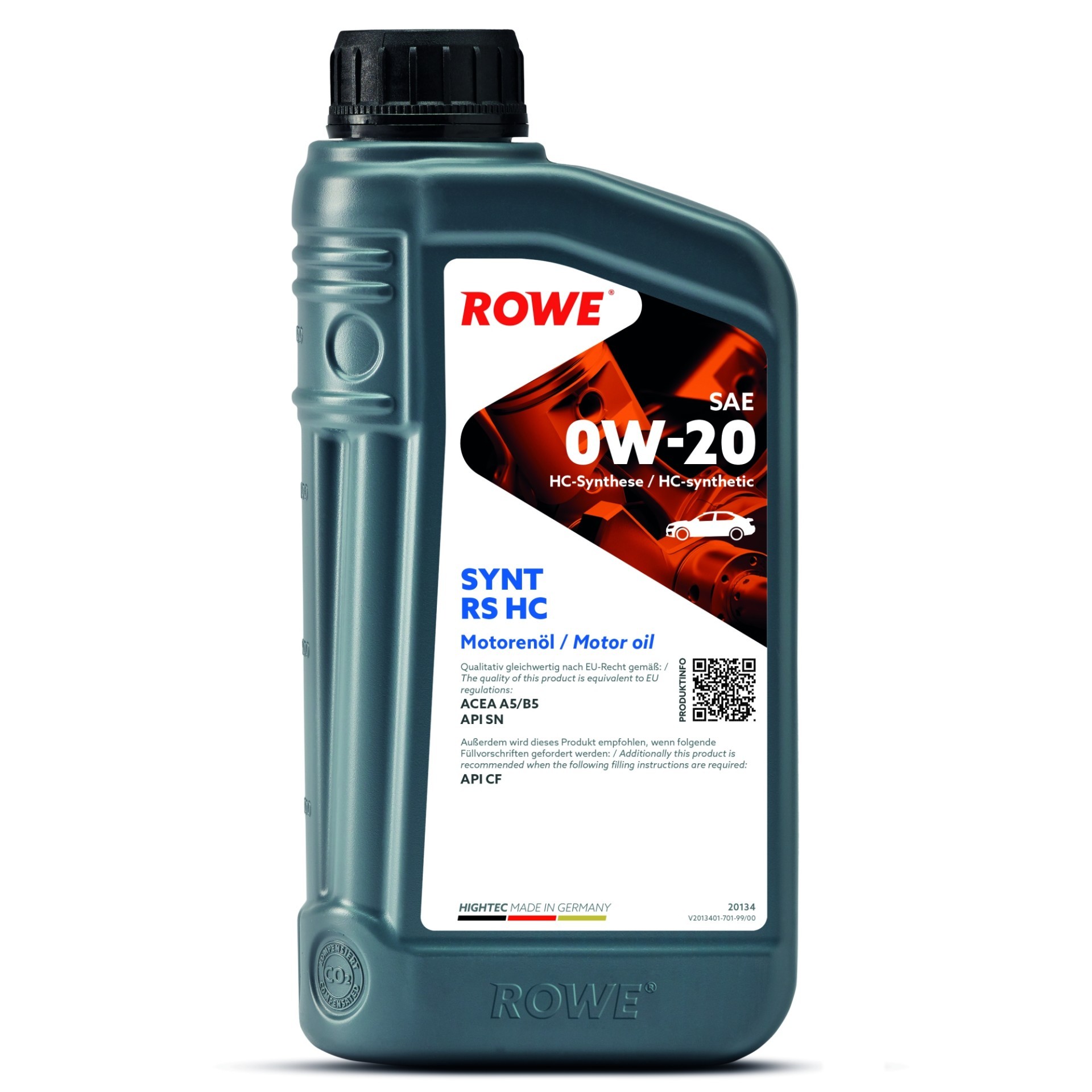 ROWE HIGHTEC SYNT RS HC SAE 0W-20 (20134) 1.0L