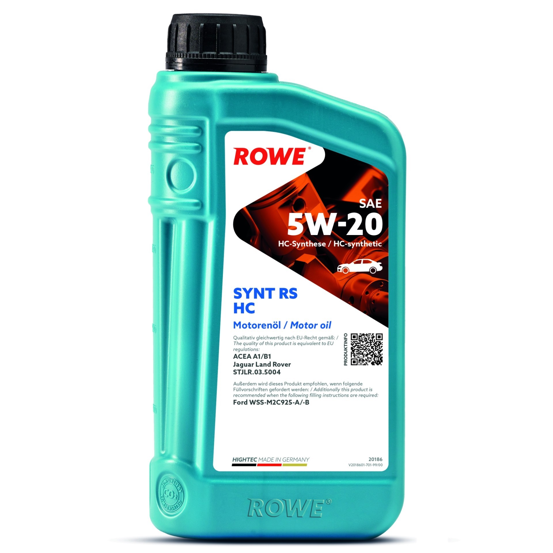 ROWE HIGHTEC SYNT RS HC SAE 5W-20 (20186) 1.0L