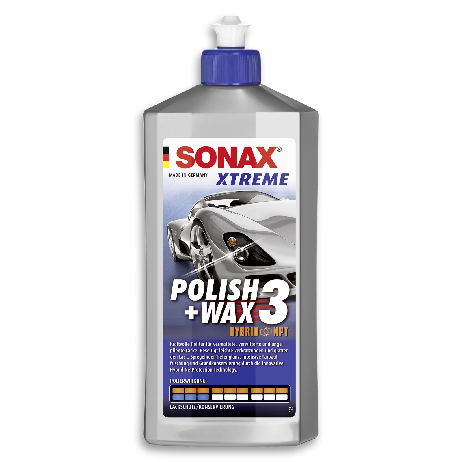 SONAX Xtreme Polish+Wax 3 Hybrid NPT ( 500 ml ), Art.-Nr. 02022000