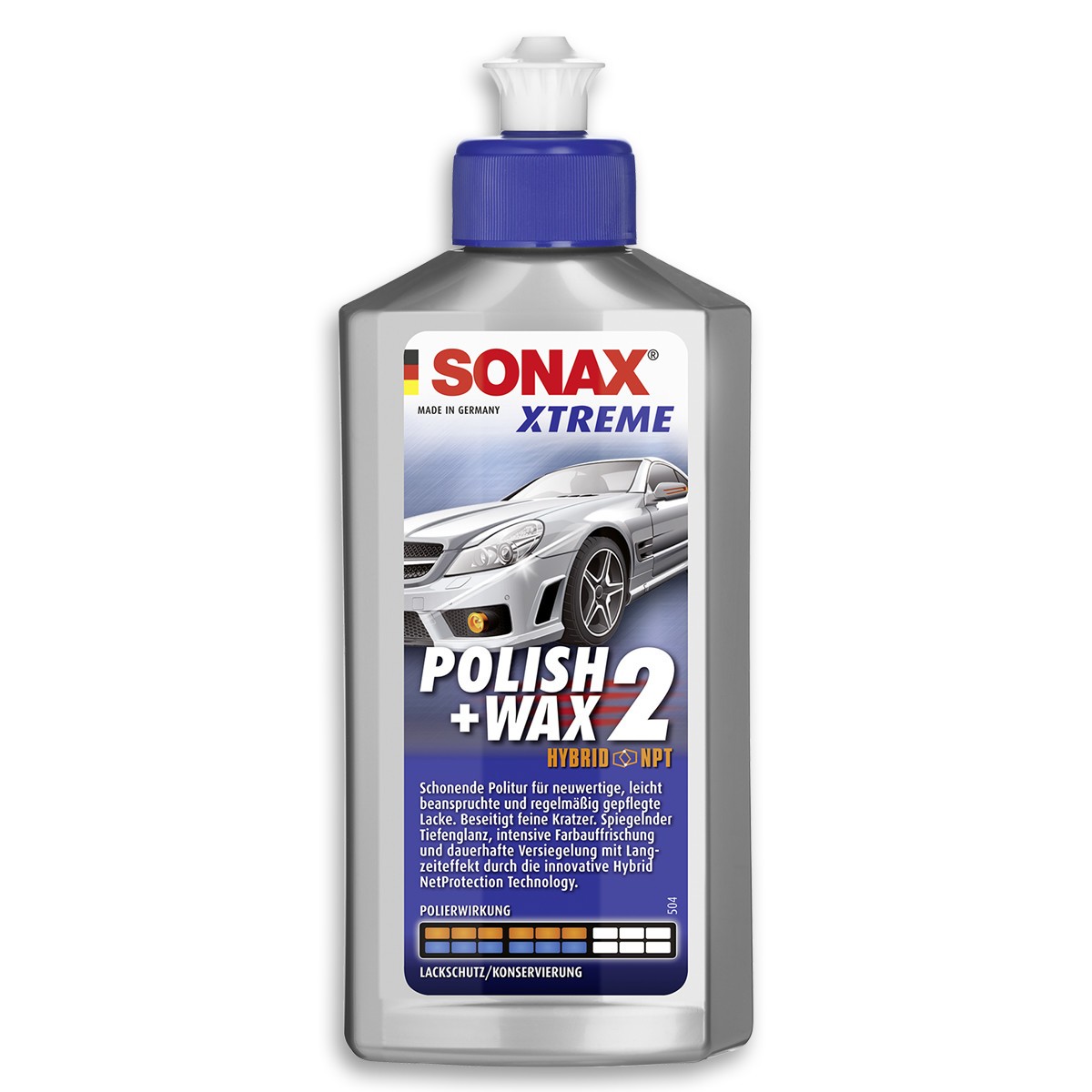 SONAX Xtreme Polish+Wax 2 Hybrid NPT ( 250 ml ), Art.-Nr. 02071000