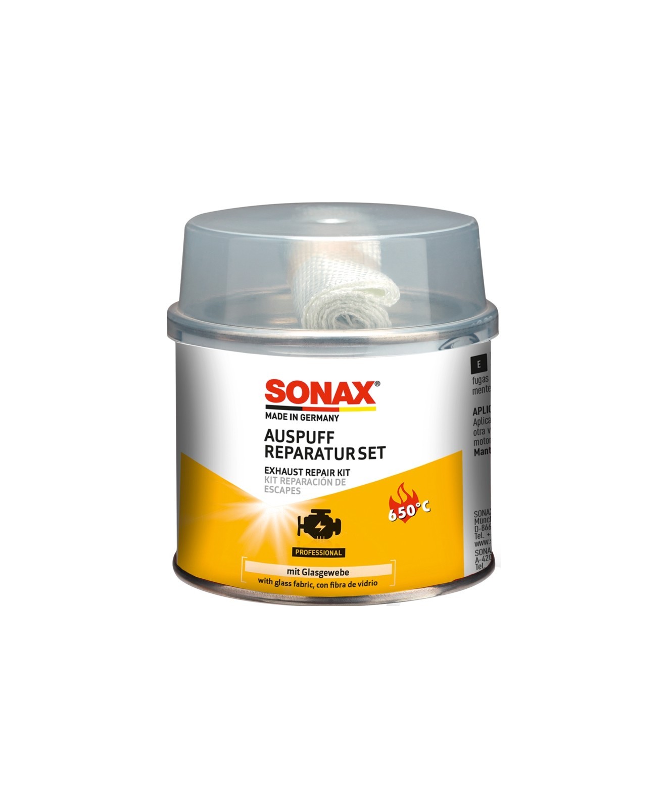 SONAX Auspuffreparaturpaste Auspuff-Reparatur-Paste 200g 553100