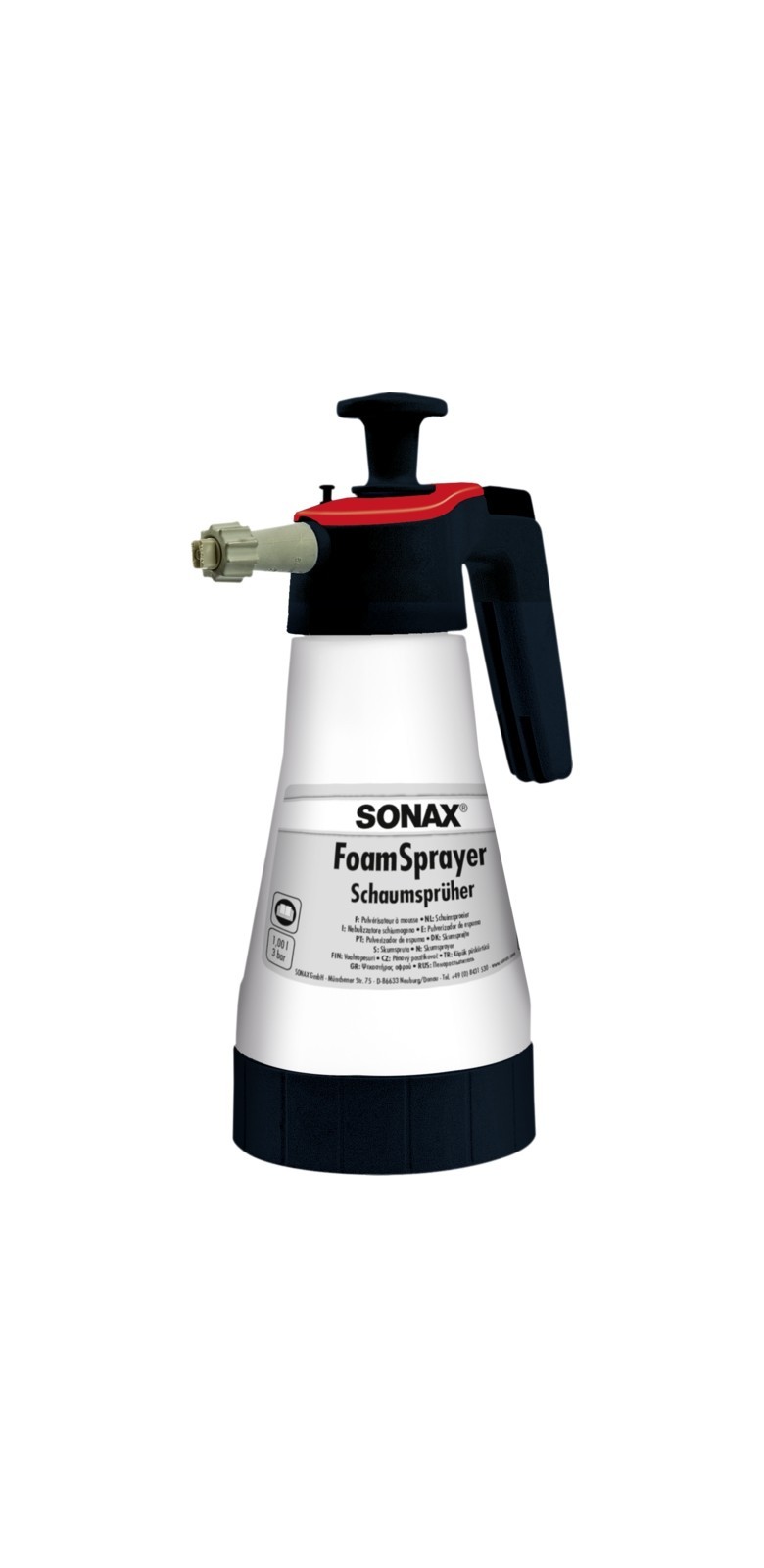 SONAX FoamSprayer (1 L leer), Art.-Nr. 04965410