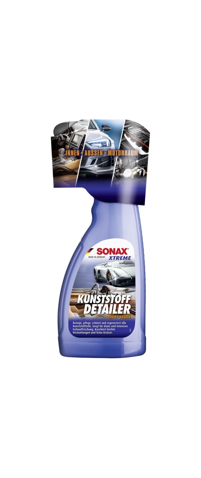 SONAX XTREME KunststoffDetailer Innen+Auen   (500 ml), Art.-Nr. 02552410