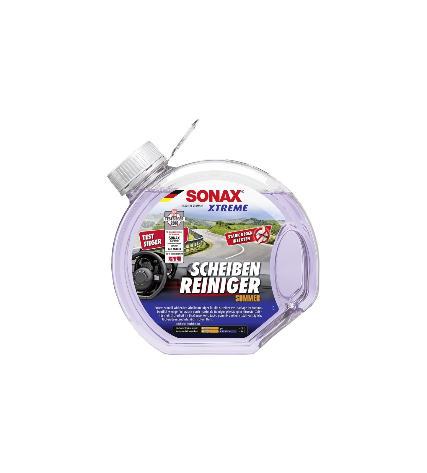 SONAX XTREME Scheibenreiniger Sommer gebrauchsfertig - 3l –  KFZ-Teile-Brinkmann