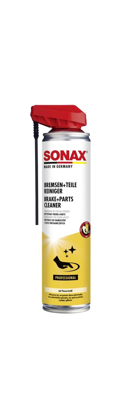 SONAX Bremsen- & Teilereiniger mit Easyspray (400 ml), Art.-Nr. 04833000