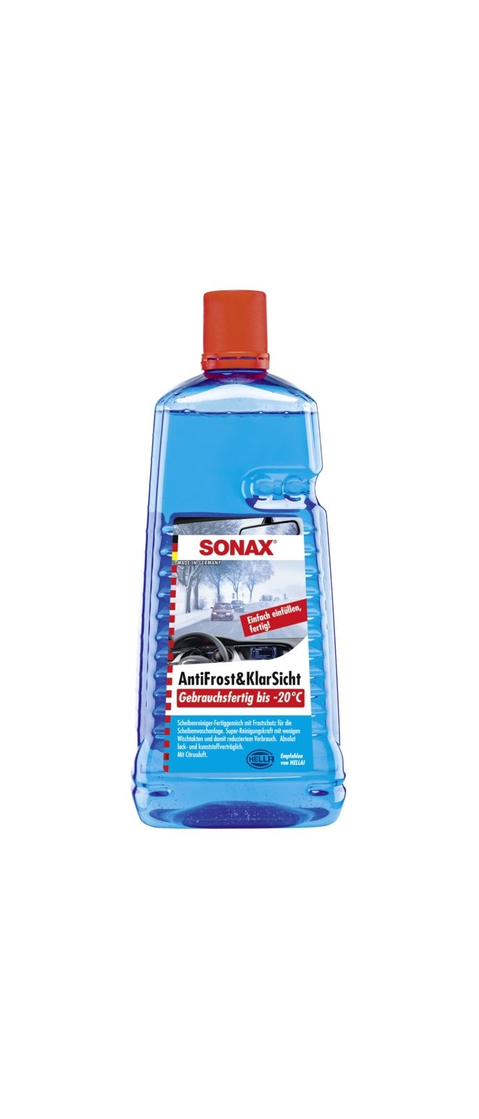 SONAX AntiFrost & KlarSicht Gebrauchsfertig (2 L), Art.-Nr. 03325410