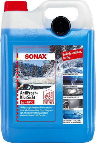 SONAX Frostschutz, Scheibenreinigungsanlage