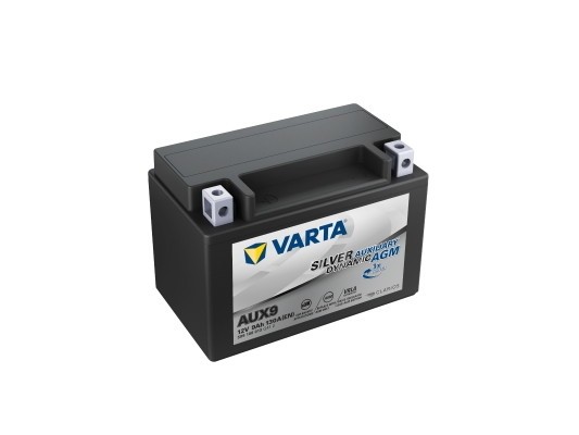 VARTA Autobatterie, Starterbatterie 12V 9Ah 130A L für VOLVO V60 I C30 S40 II S80 Xc70 V70 III S60 V50 V40 Xc60 S90 Ii