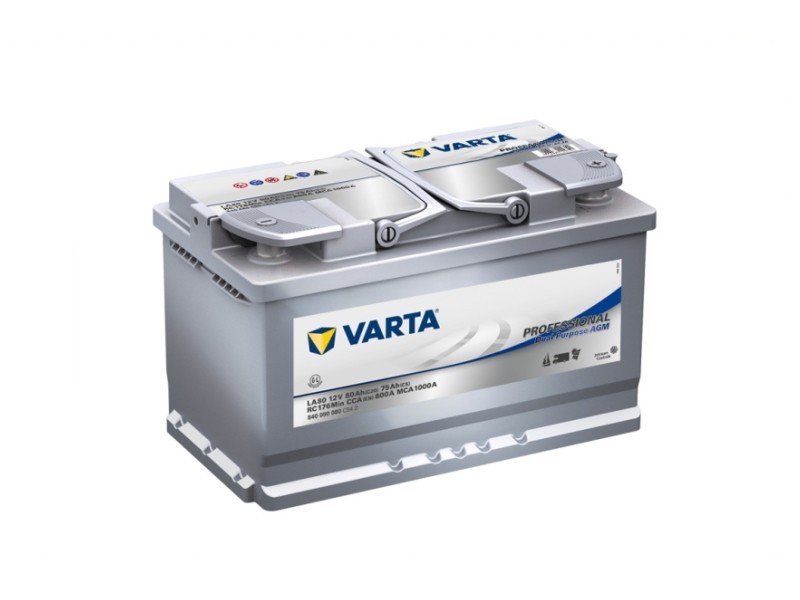 VARTA Starterbatterie Professional Dual Purpose AGM 12V 60Ah 680A 2.95L