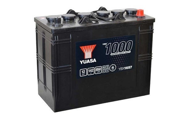 Yuasa Starterbatterie "YBX1000 - SHD - 12V 142Ah 850A", Art.-Nr. YBX1657