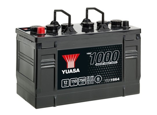 Yuasa Starterbatterie "YBX1000 - SHD - 12V 110Ah 750A", Art.-Nr. YBX1664