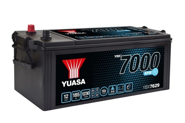 Yuasa Starterbatterie "YBX7000 - EFB SHD - 12V 185Ah 1230A", Art.-Nr. YBX7629