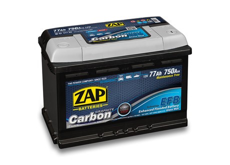 ZAP Starterbatterie 12V 77Ah 750A L