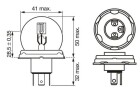 BOSCH R2 Trucklight 55/50 W (1 St�ck), Art.-Nr. 1 987 302 421