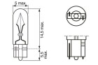 BOSCH Trucklight 1,2 W, Art.-Nr. 1 987 302 504