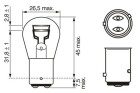 BOSCH P21/4W Pure Light, Art.-Nr. 1 987 302 215