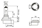 BOSCH H8 Pure Light 35 W (1 St�ck), Art.-Nr. 1 987 302 081