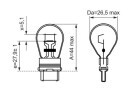 BOSCH P27/7W Pure Light, Art.-Nr. 1 987 302 273