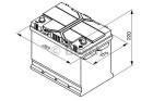 BOSCH Starterbatterie "S4 - 12V 70Ah 630A", Art.-Nr. 0092S40260