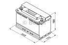 BOSCH Starterbatterie "S3 - 12V 90Ah 720A", Art.-Nr. 0092S30130