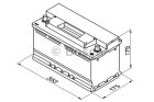 BOSCH Starterbatterie "S3 - 12V 88Ah 740A", Art.-Nr. 0092S30120