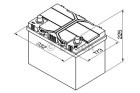 BOSCH Starterbatterie "S4 - 12V 60Ah 540A", Art.-Nr. 0092S40240