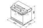 BOSCH Starterbatterie "S4 - 12V 60Ah 540A", Art.-Nr. 0092S40060