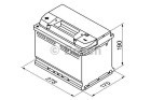 BOSCH Starterbatterie "S4 - 12V 74Ah 680A", Art.-Nr. 0092S40090