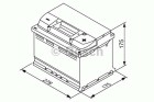 BOSCH Starterbatterie "S5 - 12V 65Ah 650A", Art.-Nr. 0092S4E070