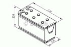 BOSCH Starterbatterie "T3 - 12V 120Ah 760A", Art.-Nr. 0092T30390