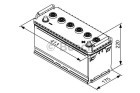 BOSCH Starterbatterie "T3 - 12V 110Ah 850A", Art.-Nr. 0092T30730