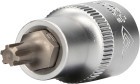 BRILLIANT 1/2" RIBE-Bit-Stecknuss, 55 mm lang, M6, Art.-Nr. BT022721