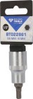 BRILLIANT 1/2" Innensechskant Bit-Stecknuss, 55 mm lang, 6 mm, Art.-Nr. BT022861