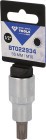 BRILLIANT 1/2" Vielzahn-Bit-Stecknuss, 55 mm lang, M10, Art.-Nr. BT022934